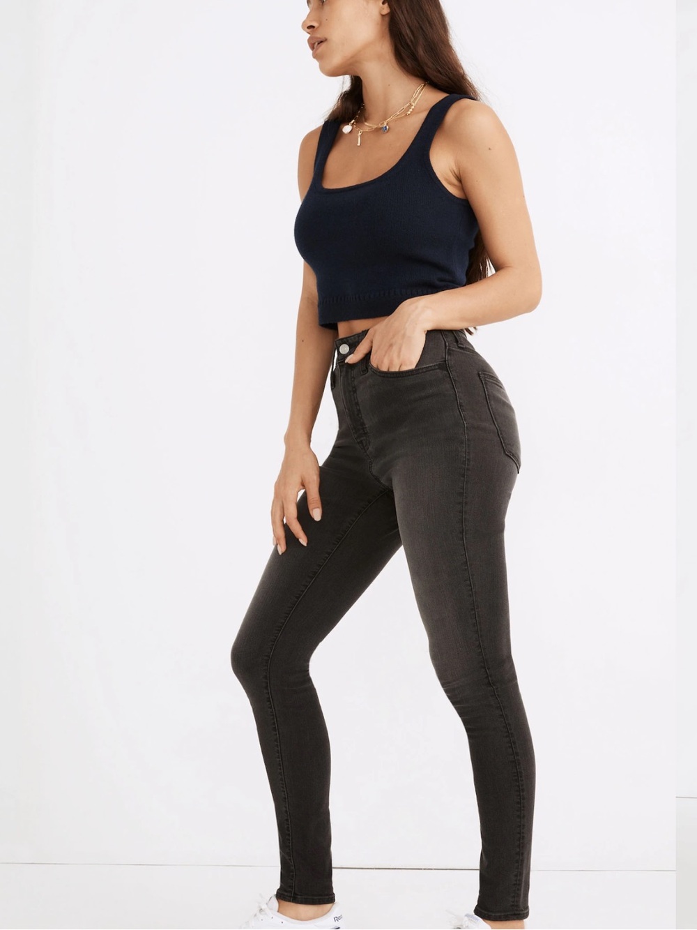 Madewell Curvy Roadtripper Supersoft Jeans, very soft!